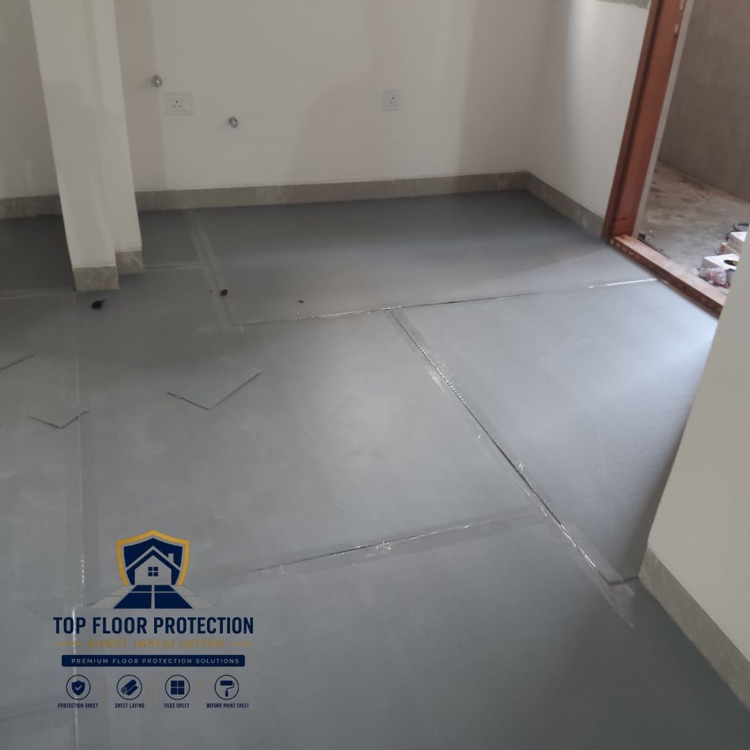 Hallmark Hampton Pinnacle, Kardanur — protected flooring close-up